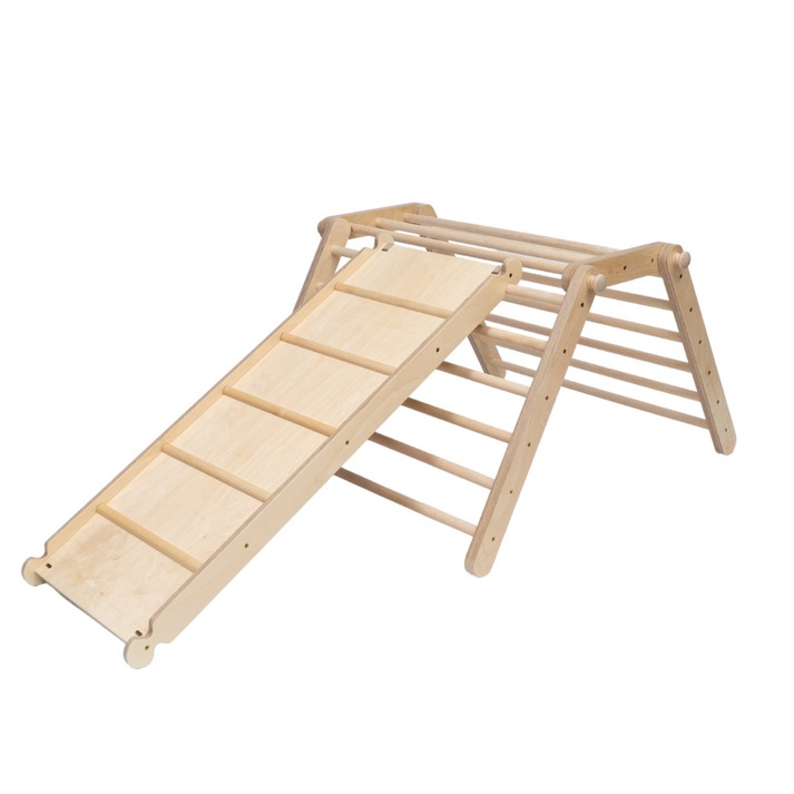 Ette Tete Adjustable Climbing Triangle Fipitri + Kletter- und Rutschbrett