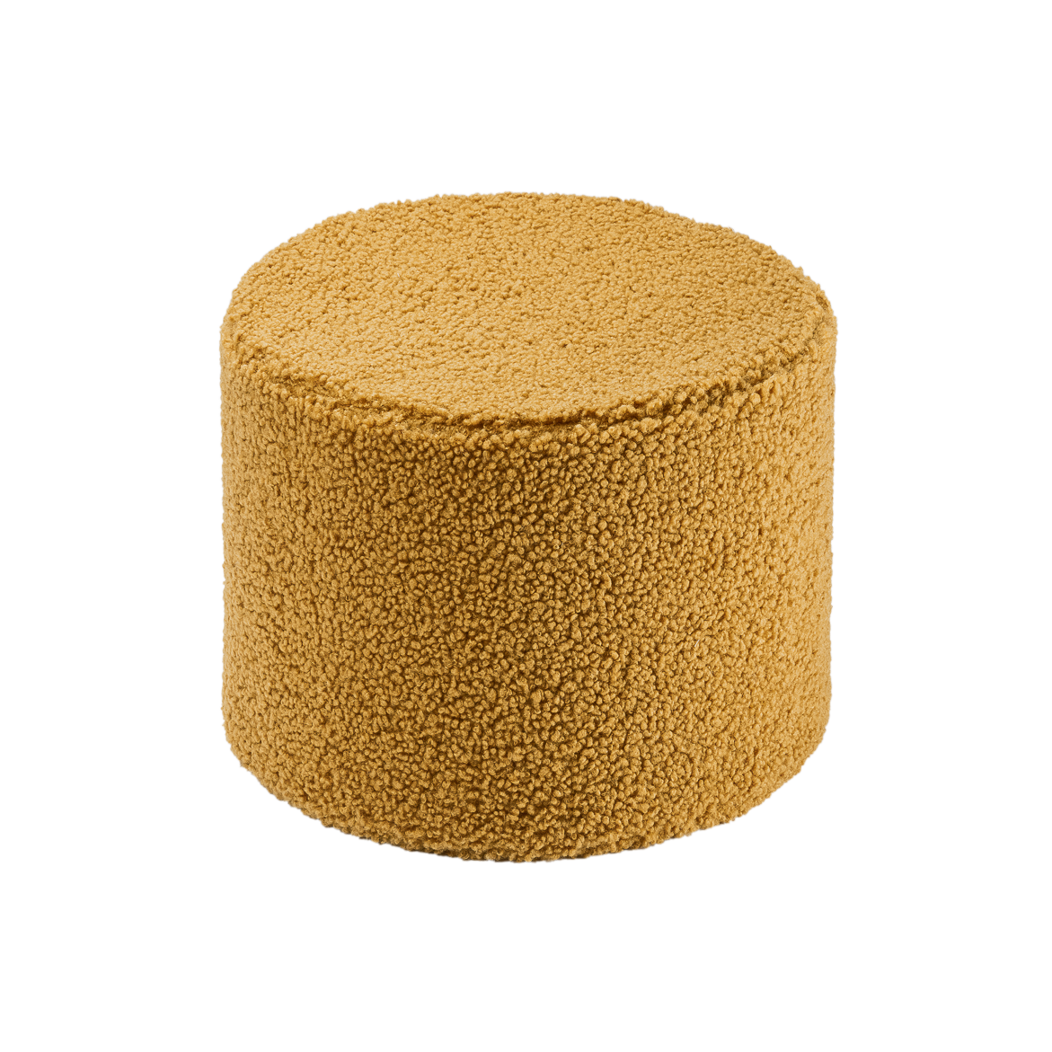 Wigiwama Poef Rond - Maple Teddy