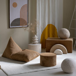 Alternative view of Wigiwama Big Lounger - Toffee Rib