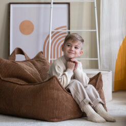 Wigiwama Sitzsack Stuhl - Toffee Rib – Bild 2