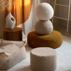 Alternative view of Wigiwama Pouf - Ahorn Teddy