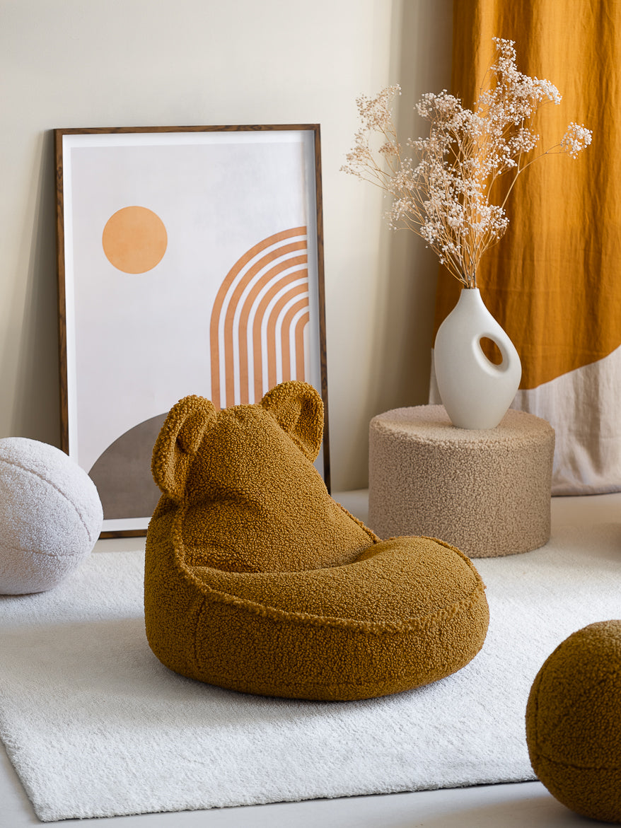 Wigiwama Sitzsack Bär - Ahorn Teddy – Bild 2
