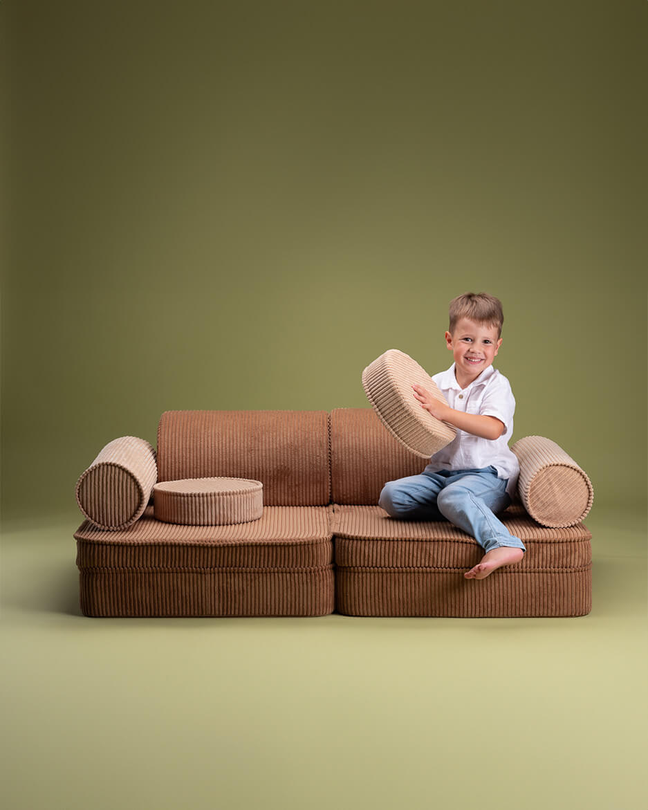 Wigiwama Settee Sofa - Toffee Rib – Bild 4