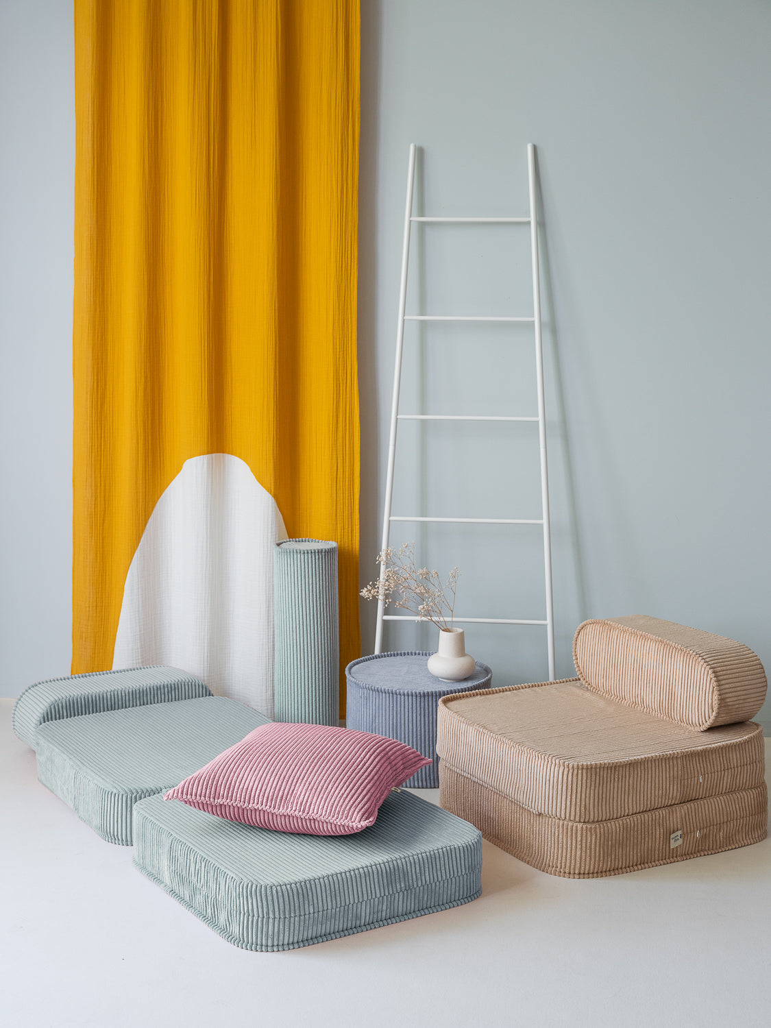Wigiwama Flip Chair - Peppermint Green Rib – Bild 2