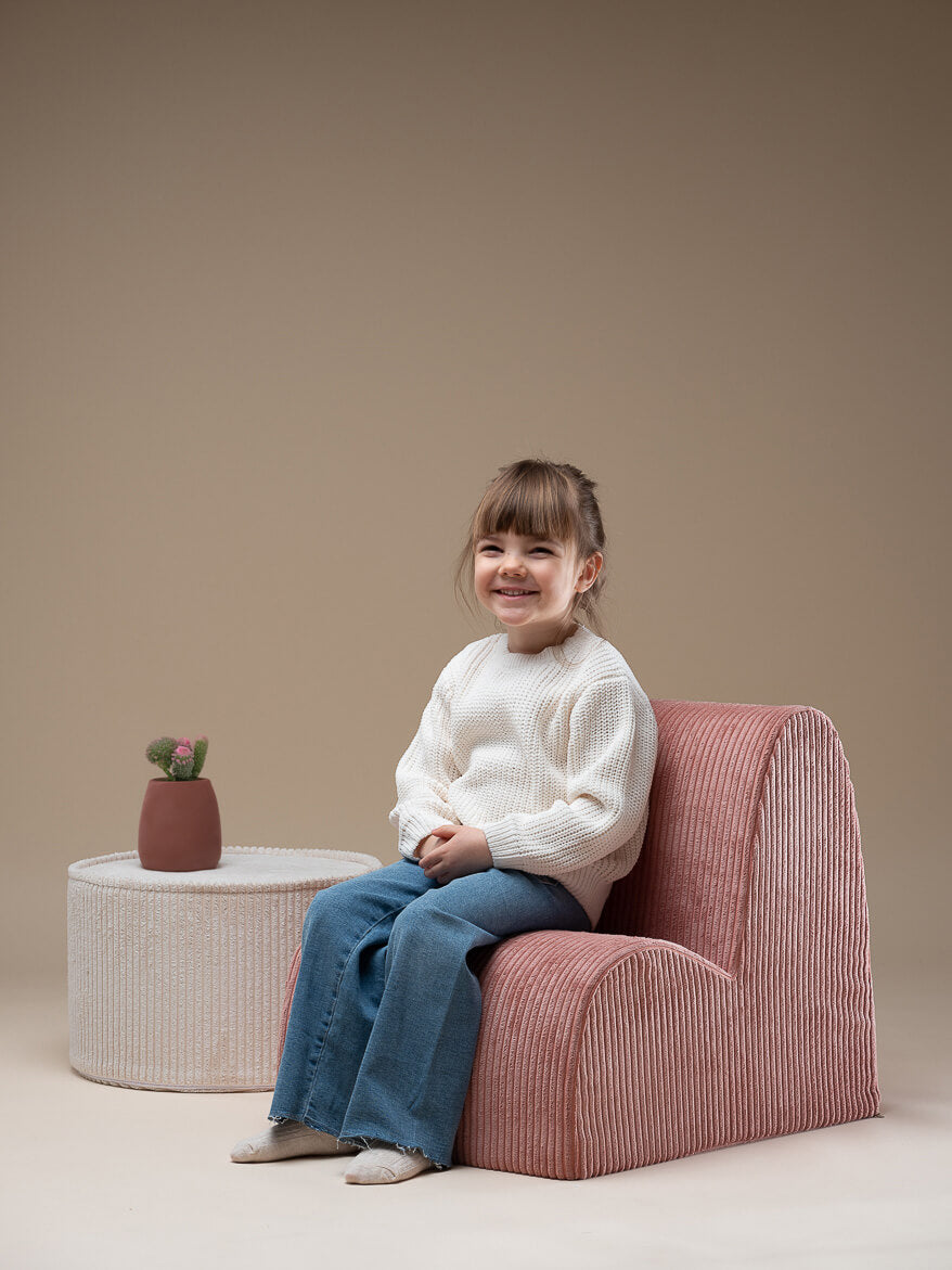 Wigiwama Chair Cloud - Pink Mousse Rib – Bild 3