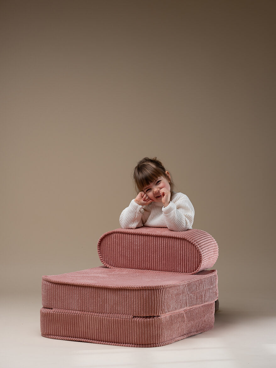 Wigiwama Flip Chair - Pink Mousse Rib – Bild 2