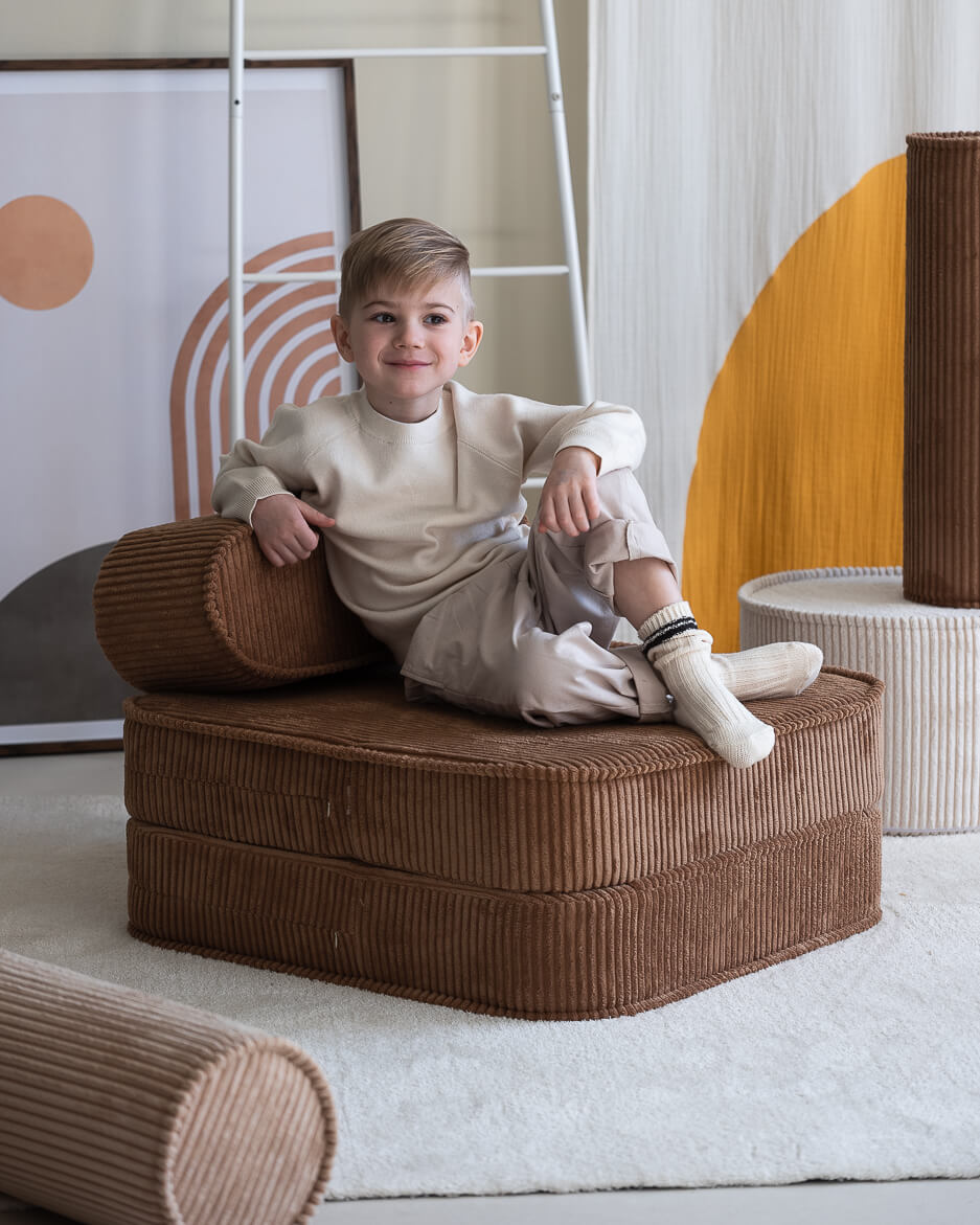 Wigiwama Flip Chair - Toffee Rib – Bild 4