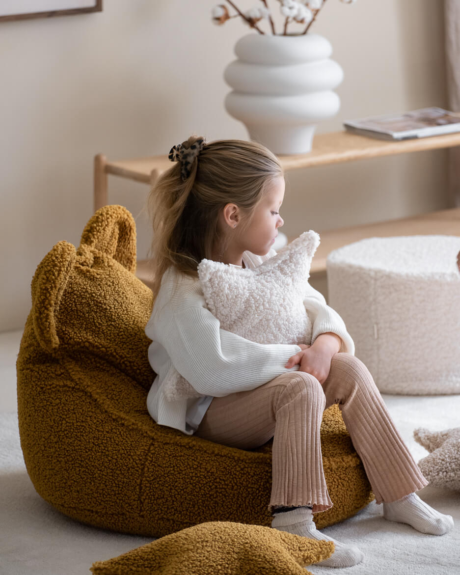 Wigiwama Sitzsack Bär - Ahorn Teddy – Bild 3