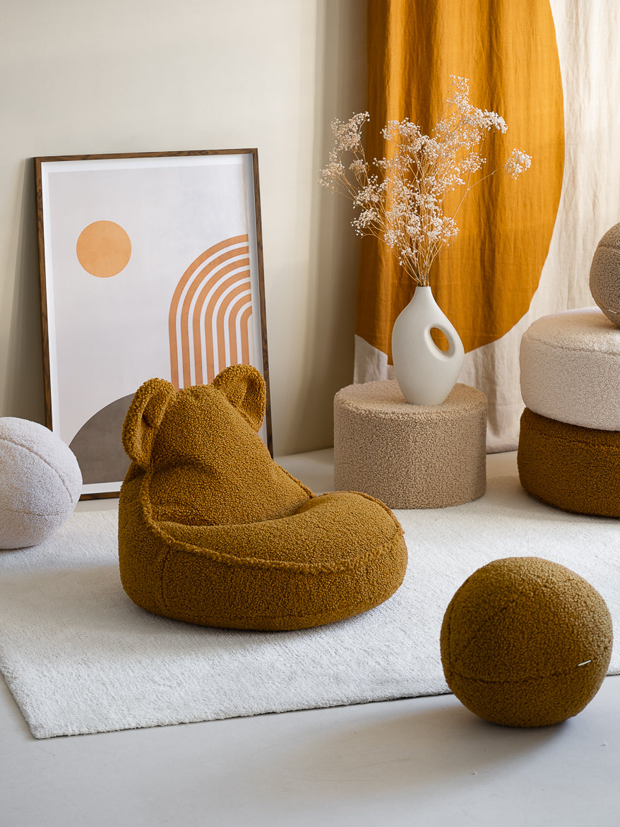Wigiwama Sitzsack Bär - Ahorn Teddy – Bild 4