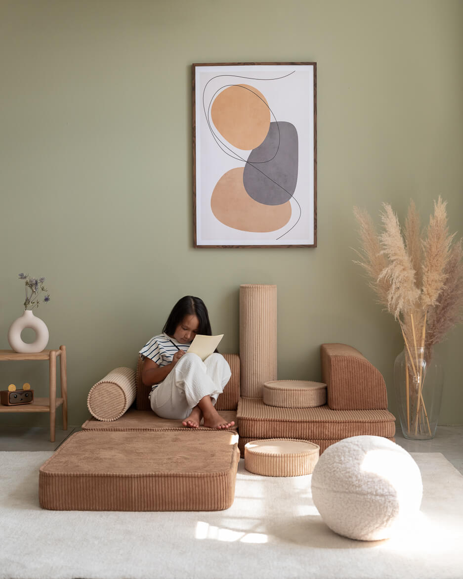 Wigiwama Settee Sofa - Toffee Rib – Bild 5