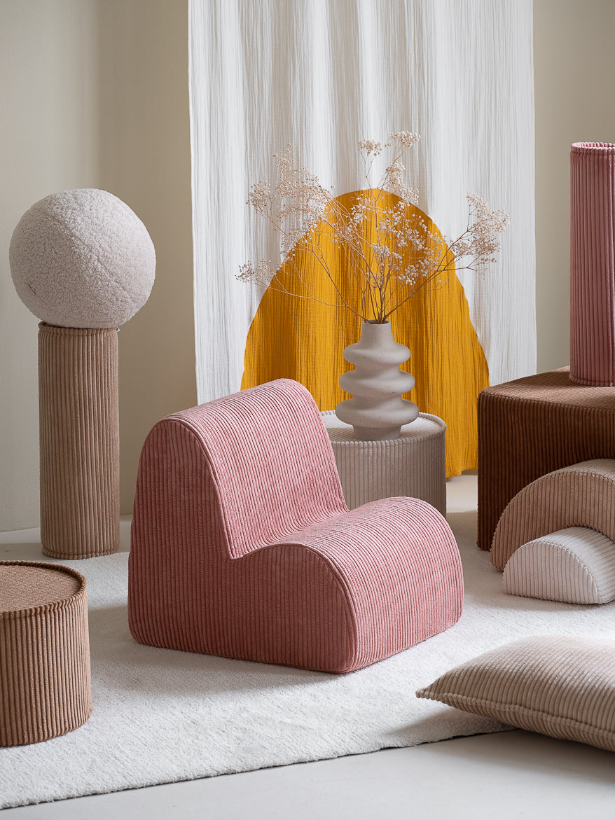 Wigiwama Chair Cloud - Pink Mousse Rib – Bild 5