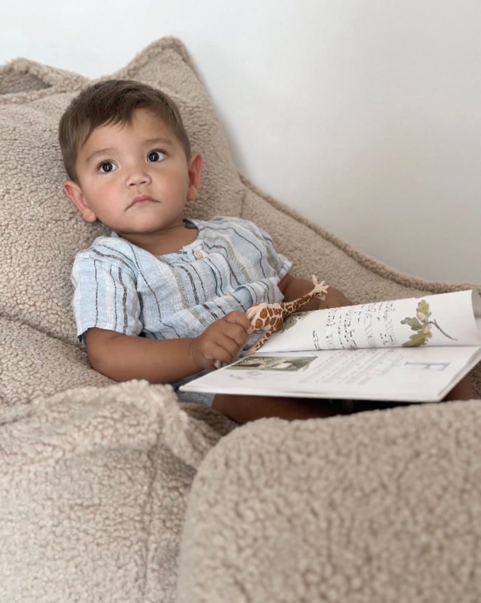 Wigiwama Sitzsack Stuhl - Biscuit Teddy – Bild 6