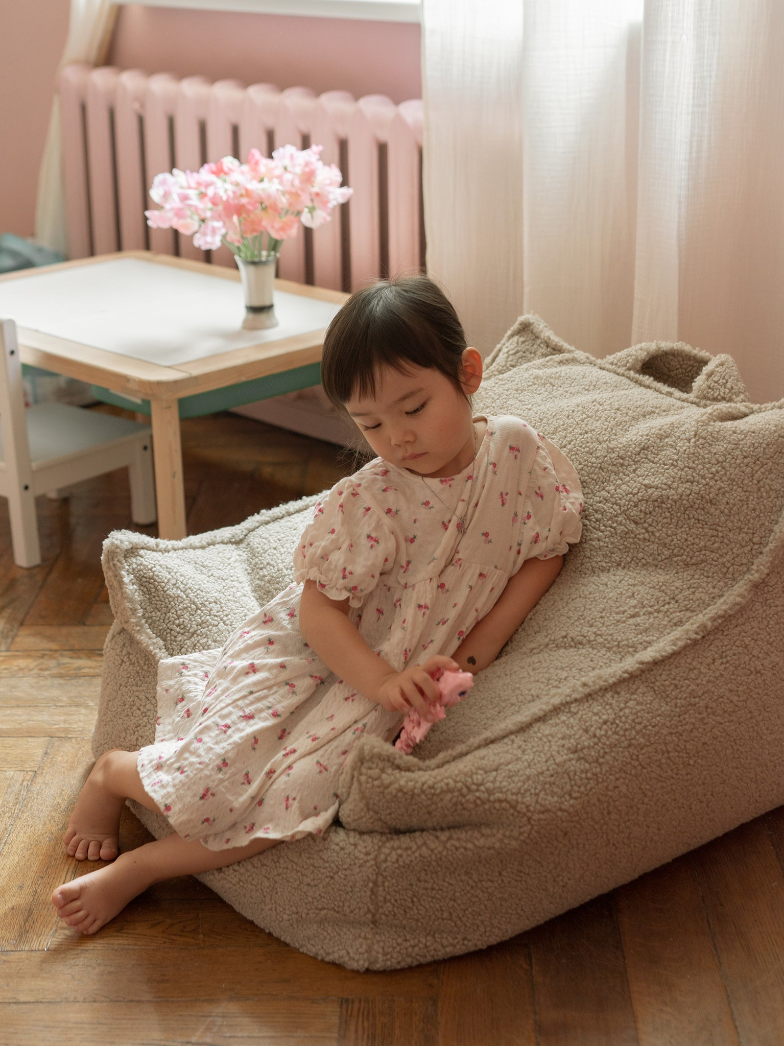 Wigiwama Sitzsack Stuhl - Biscuit Teddy – Bild 8