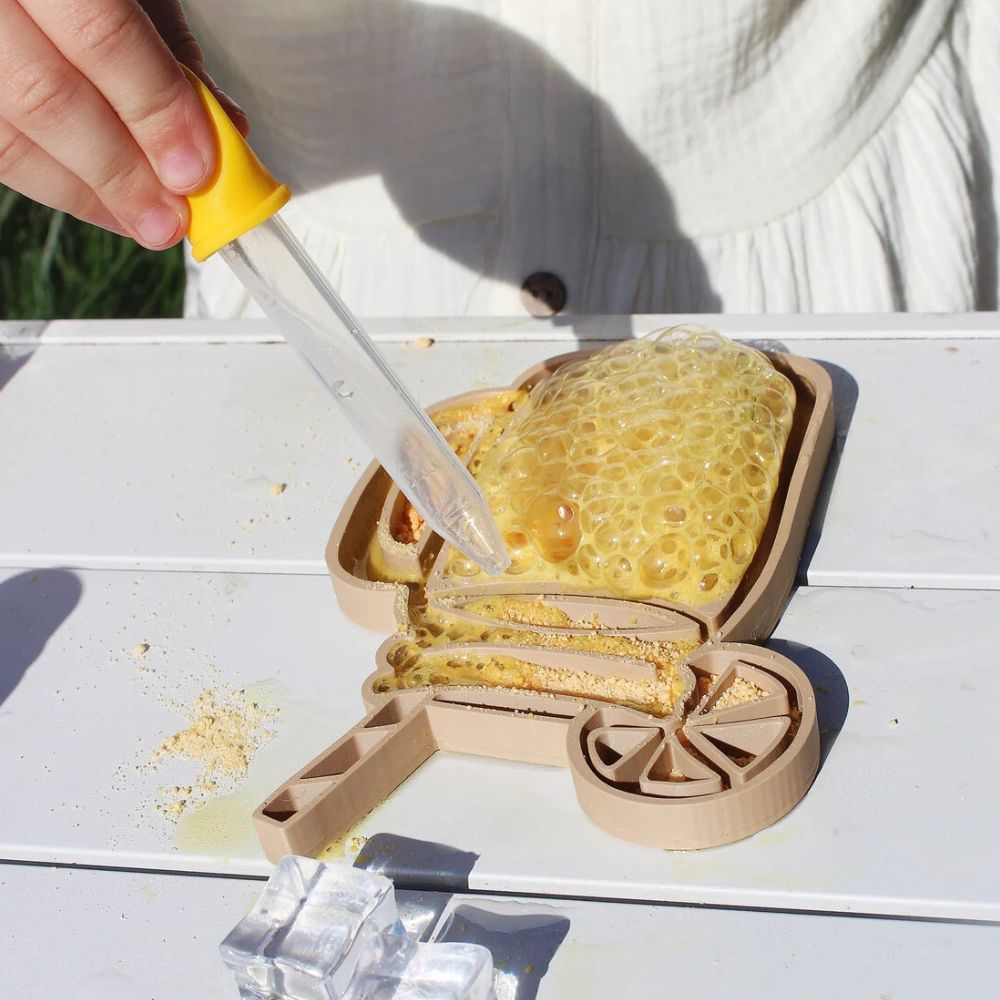 Kids Kabinet Sensorisch bruispoeder met kind