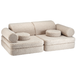 Wigiwama Settee Sofa - Biscuit Teddy