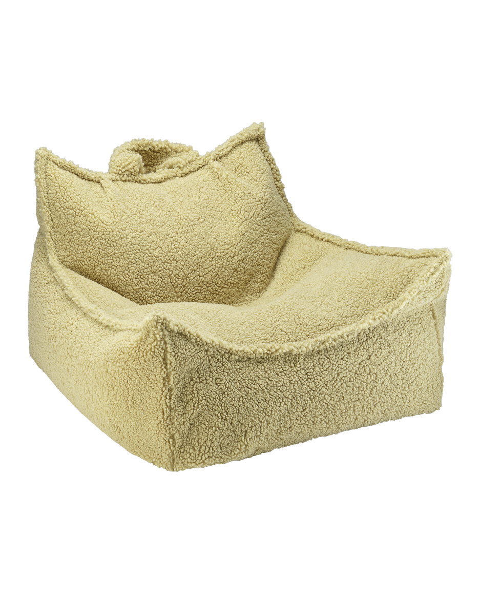 Wigiwama Zitzak Stoel - Teddy Matcha
