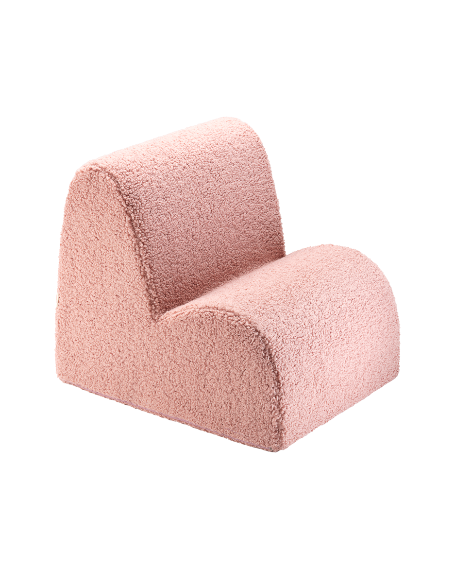 Wigiwama Stoel Wolk - Pink Guava Teddy