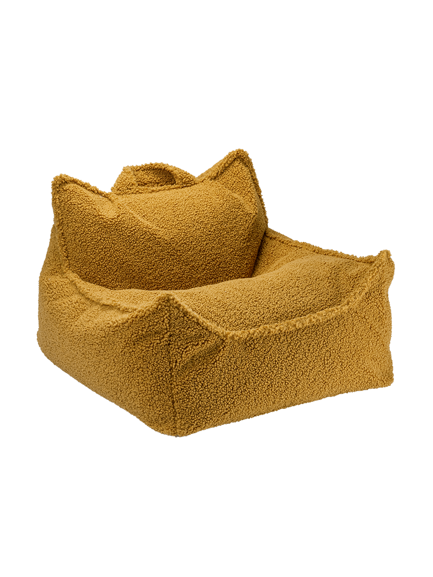 Wigiwama Zitzak Stoel - Teddy Maple