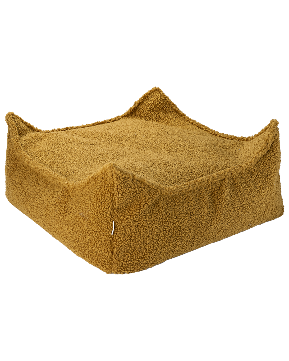 Wigiwama Poef Vierkant - Maple Teddy
