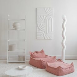 Alternative view of Wigiwama Sitzsack Stuhl - Pink Guava Teddy