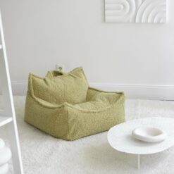 Alternative view of Wigiwama Sitzsack Stuhl - Matcha Teddy