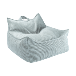 Wigiwama Zitzak Stoel - Peppermint Green Rib