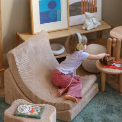 Alternative view of Wigiwama Moon Chair - Brown Sugar Rib