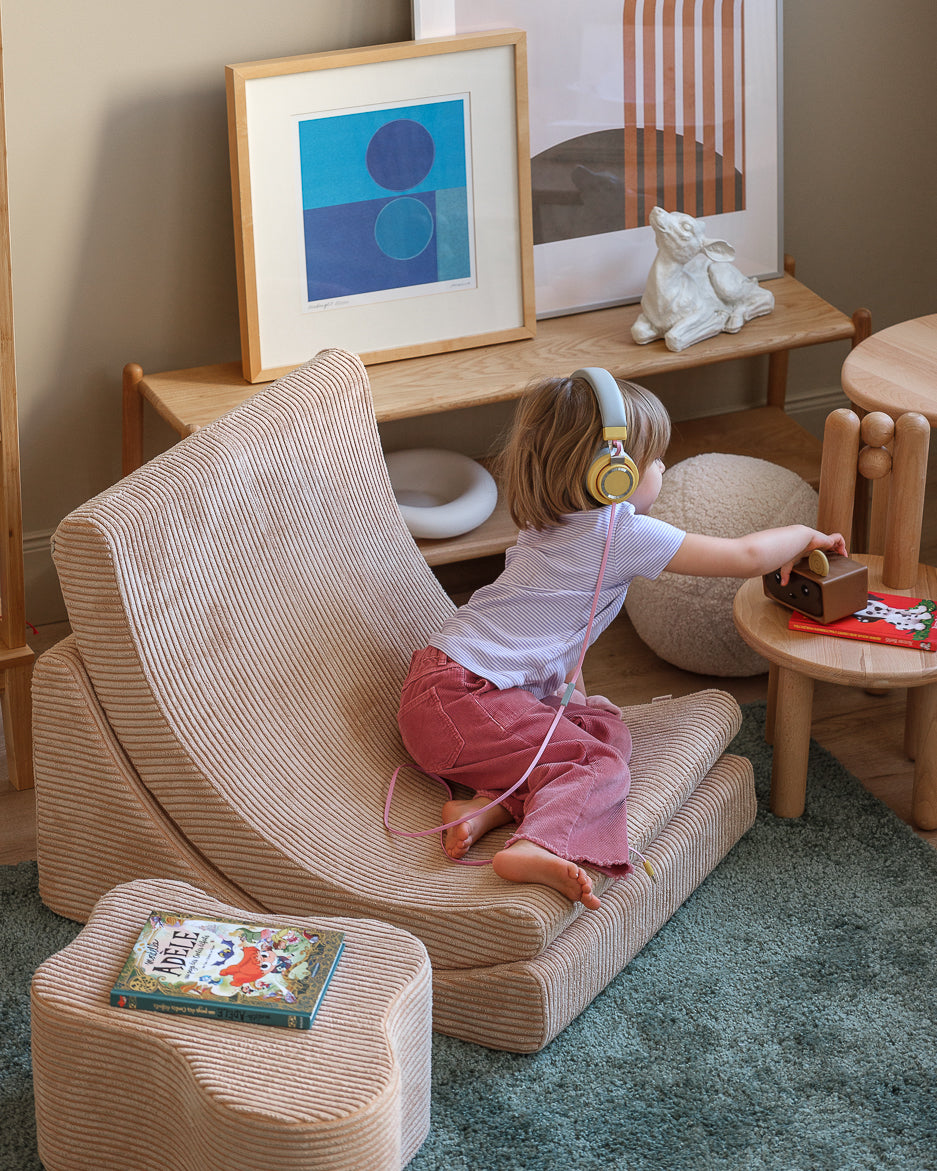 Wigiwama Moon Chair - Brown Sugar Rib – Bild 2