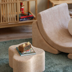 Alternative view of Wigiwama Pouf Cloud - Brown Sugar Rib