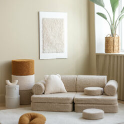 Wigiwama Settee Sofa - Biscuit Teddy – Bild 4