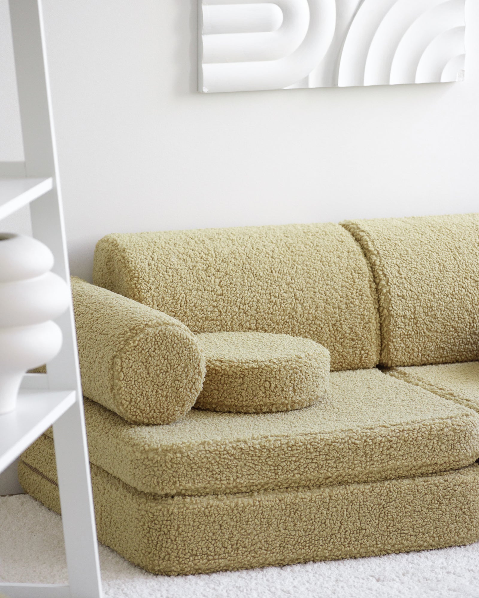Wigiwama Settee Sofa - Matcha Teddy – Bild 5