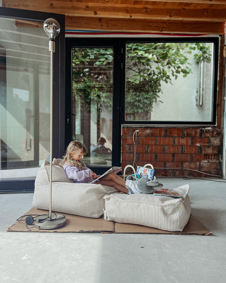 Wigiwama Pouf Square - Marshmallow Rib – Bild 2