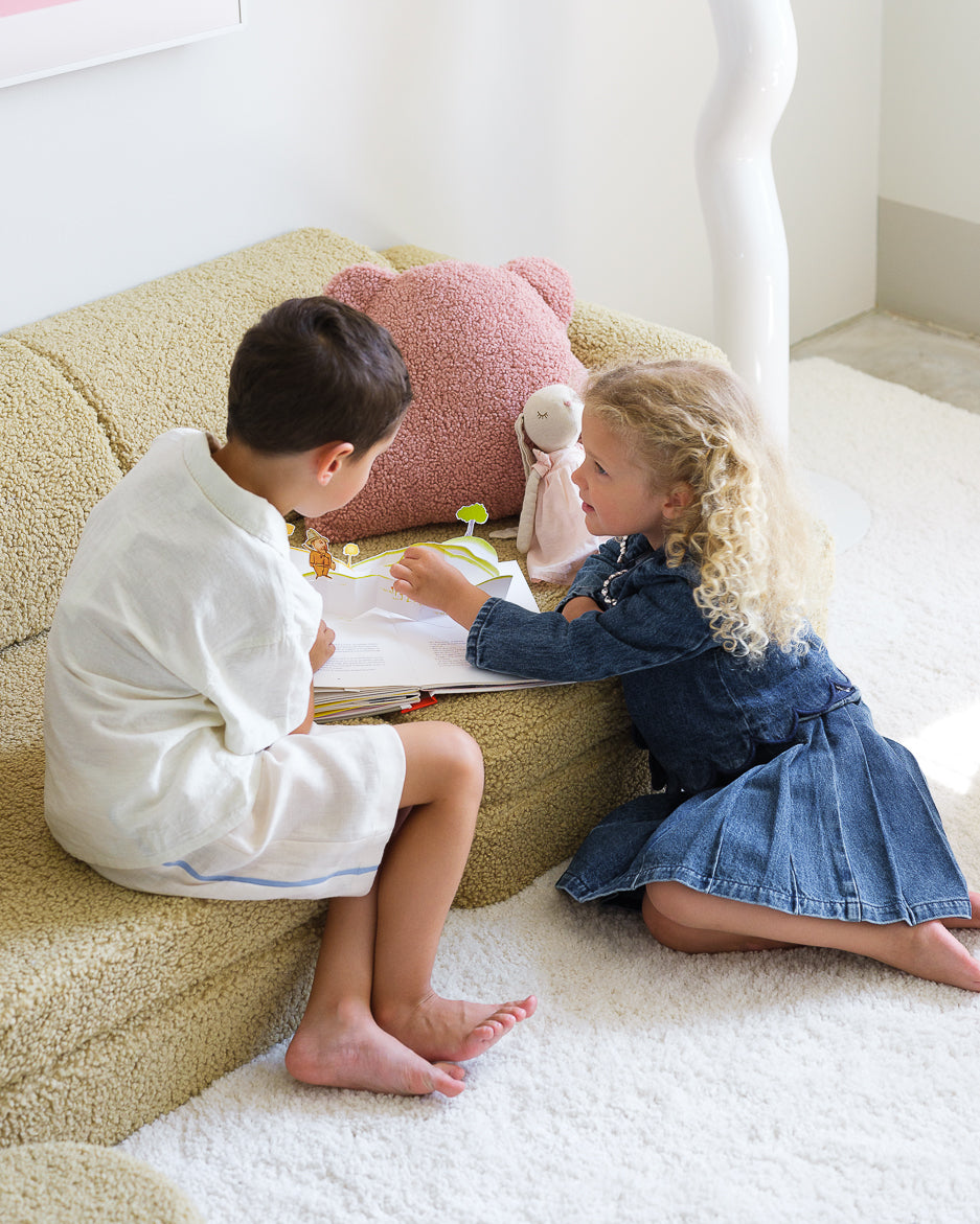Wigiwama Settee Sofa - Matcha Teddy – Bild 7