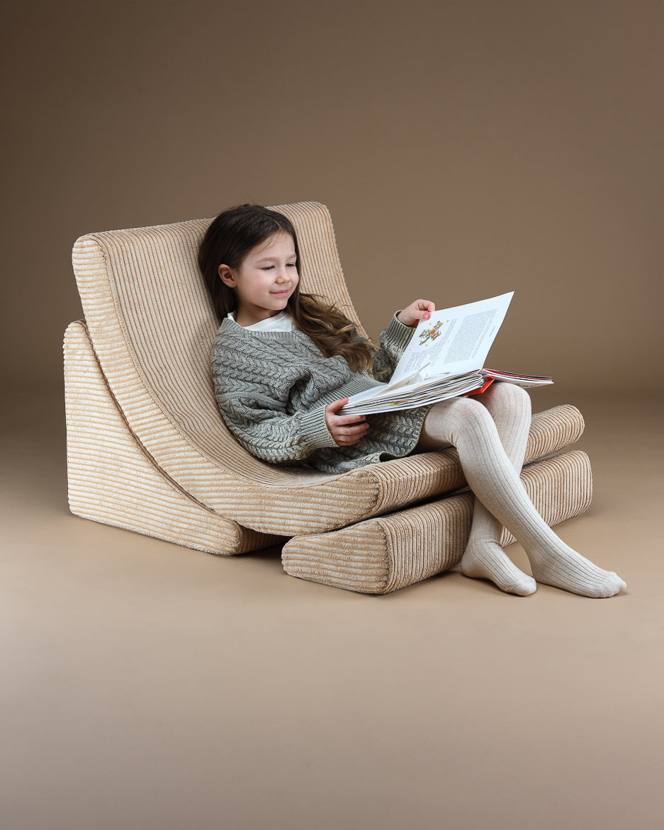 Wigiwama Moon Chair - Brown Sugar Rib – Bild 6