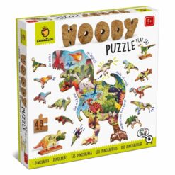 Ludattica woody puzzel dinosaurus