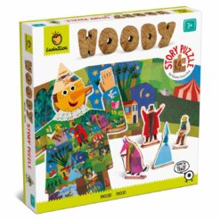 Ludattica woody puzzel pinokkio