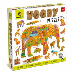 Ludattica woody puzzel savannah 2