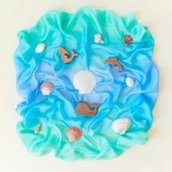 Sarah's Silks enchanted speelzijde sea onderzee speelgoed