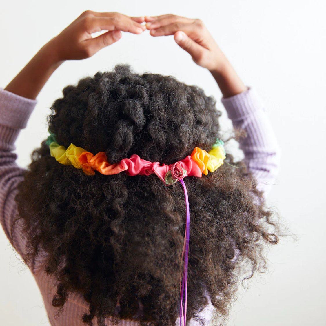 Sarah's Silks garland rainbow