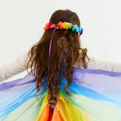 Sarah's Silks rainbow garland