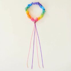 Sarah's Silks regenboog haarband