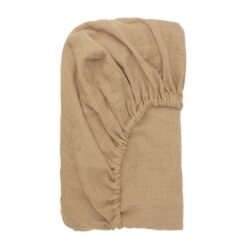 fabelab aankleedkussen hoes caramel