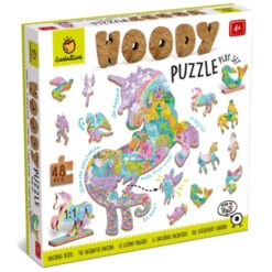 Ludattica woody puzzel eenhoorn