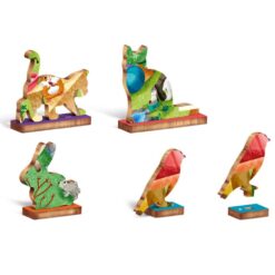 Ludattica woody puzzle pets stukjes