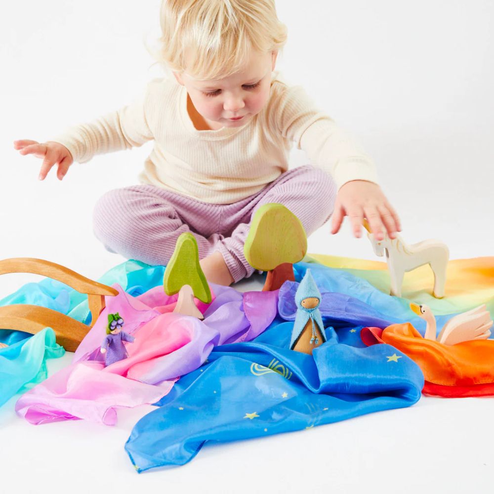 Sarah's Silks Enchanted Mini Speelzijde met kind