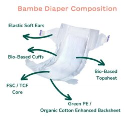 Bambe biologisch afbreekbare luiers samenstelling