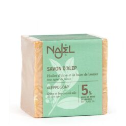 Najel aleppo zeep 5% laurier