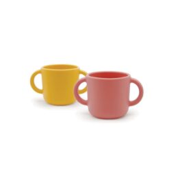 Ekobo Silicone Beker met oren 2-pak