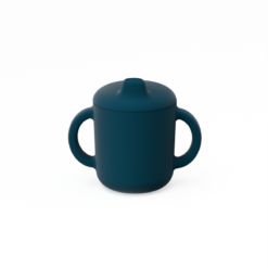 Ekobo Schnabeltasse aus Silikon | Blue Abyss