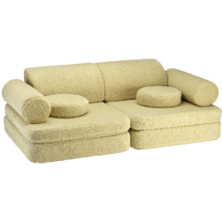 Wigiwama Settee Sofa - Matcha Teddy